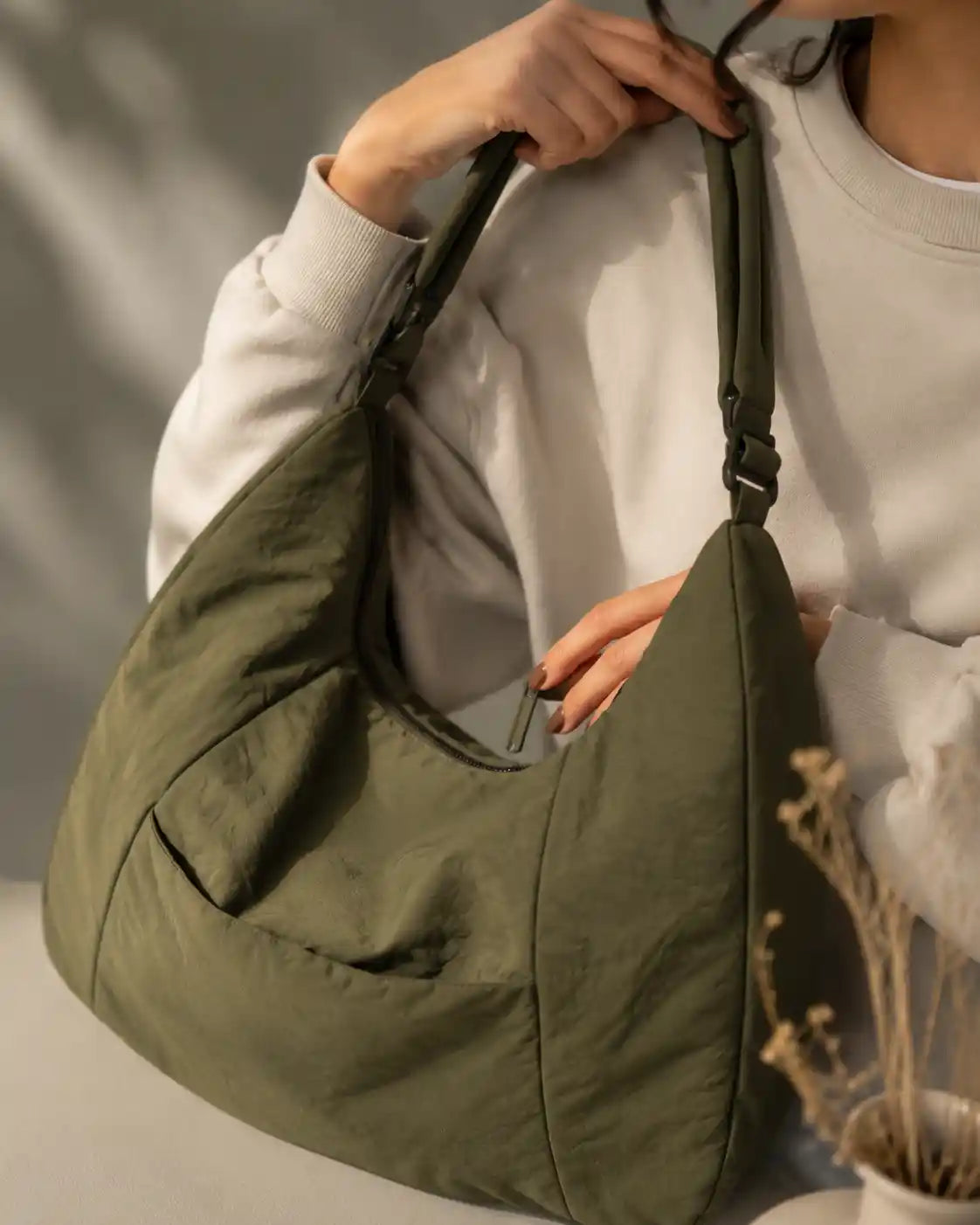 'THE HARPER' PREMIUM NYLON SLING BAG