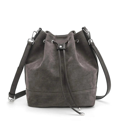 'THE WILLOW' DRAWSTRING BUCKET BAG