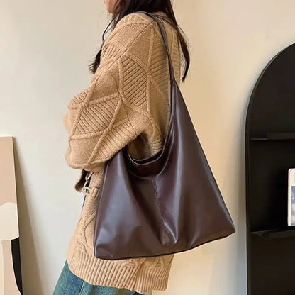 'THE CLEO' VEGAN LEATHER SHOULDER BAG