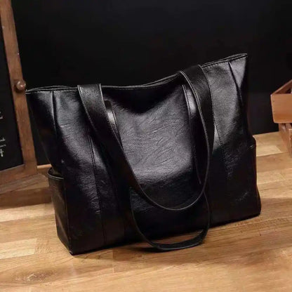 'THE ROWAN' VEGAN LEATHER TOTE BAG