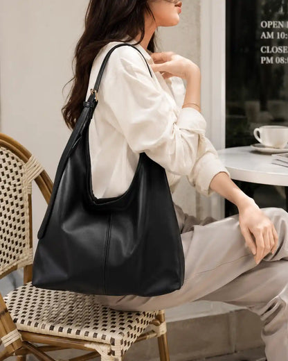 'THE CLEO' VEGAN LEATHER SHOULDER BAG