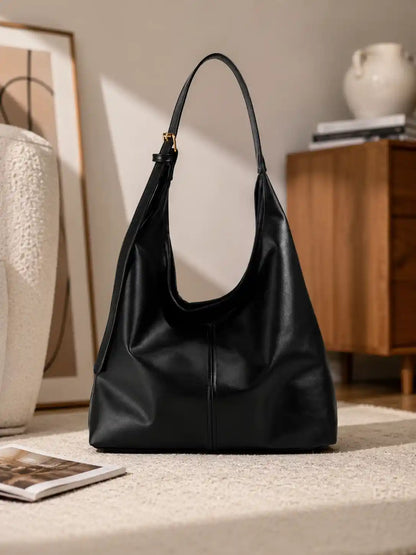 'THE CLEO' VEGAN LEATHER SHOULDER BAG