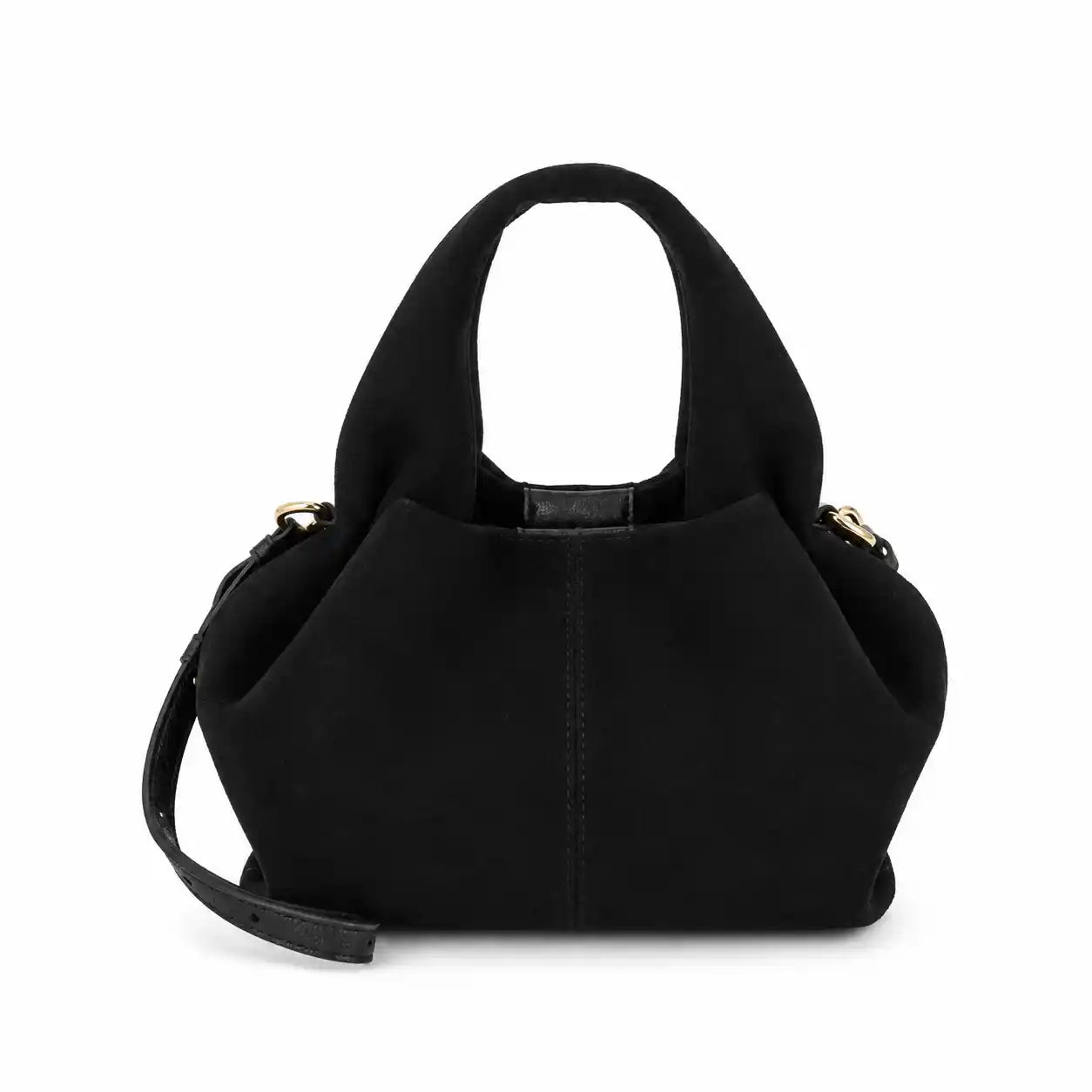 'THE AMELIE' VEGAN SUEDE CLOUD BAG