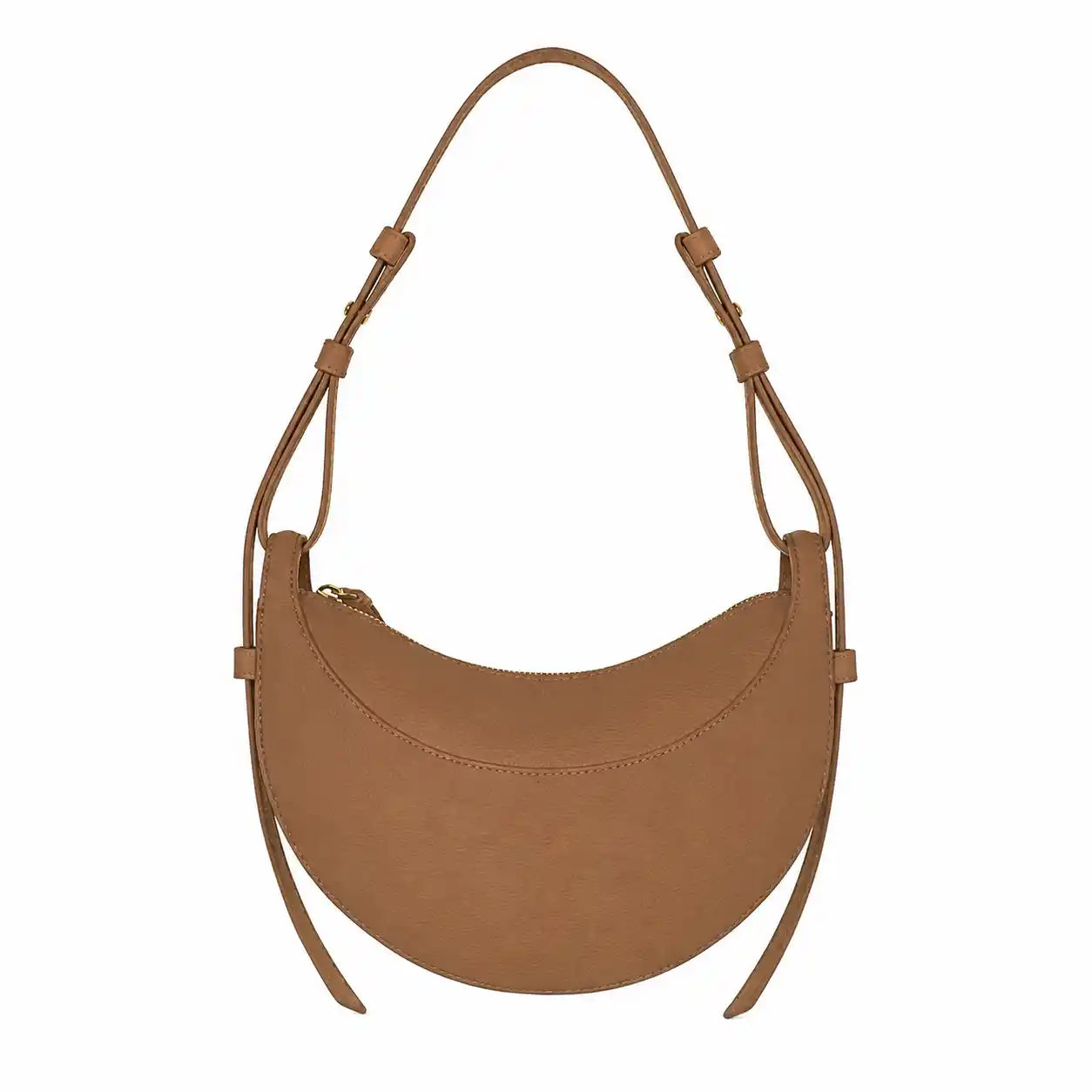 'THE LUNA' LEATHER CRESCENT BAG