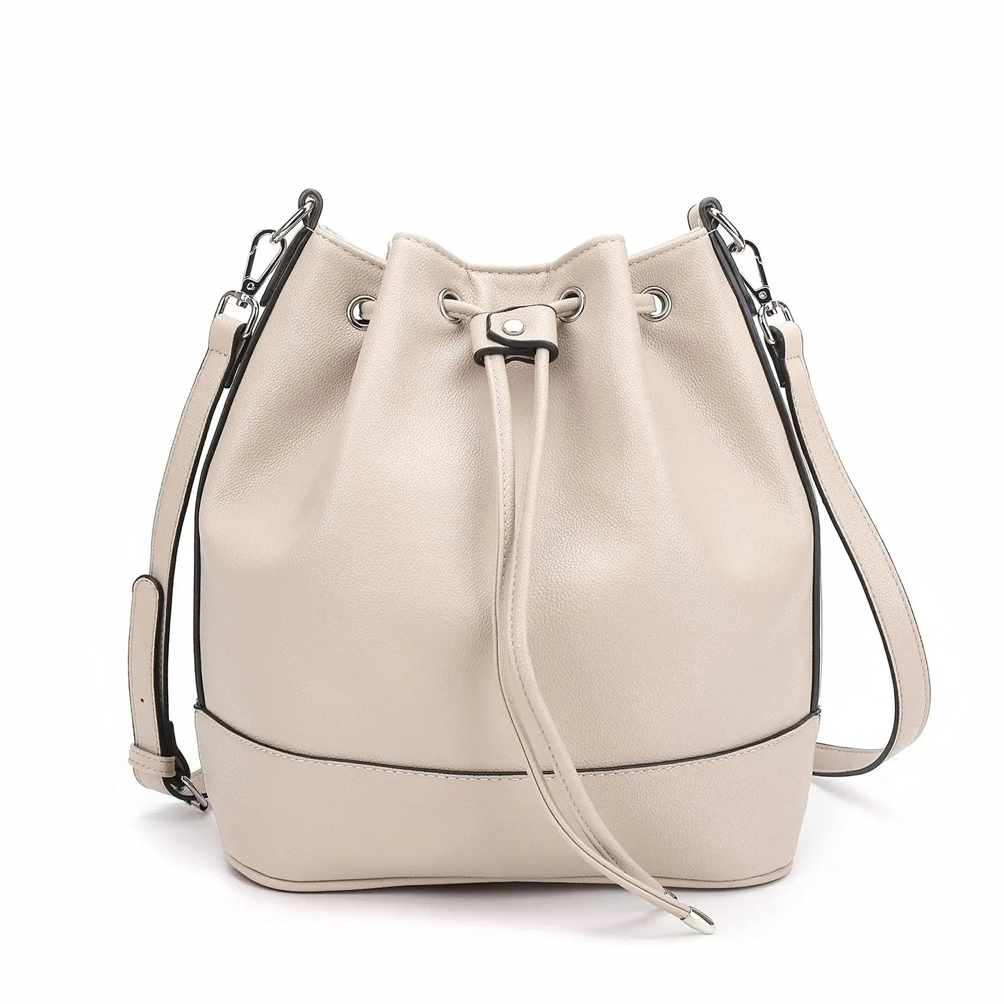 'THE WILLOW' DRAWSTRING BUCKET BAG