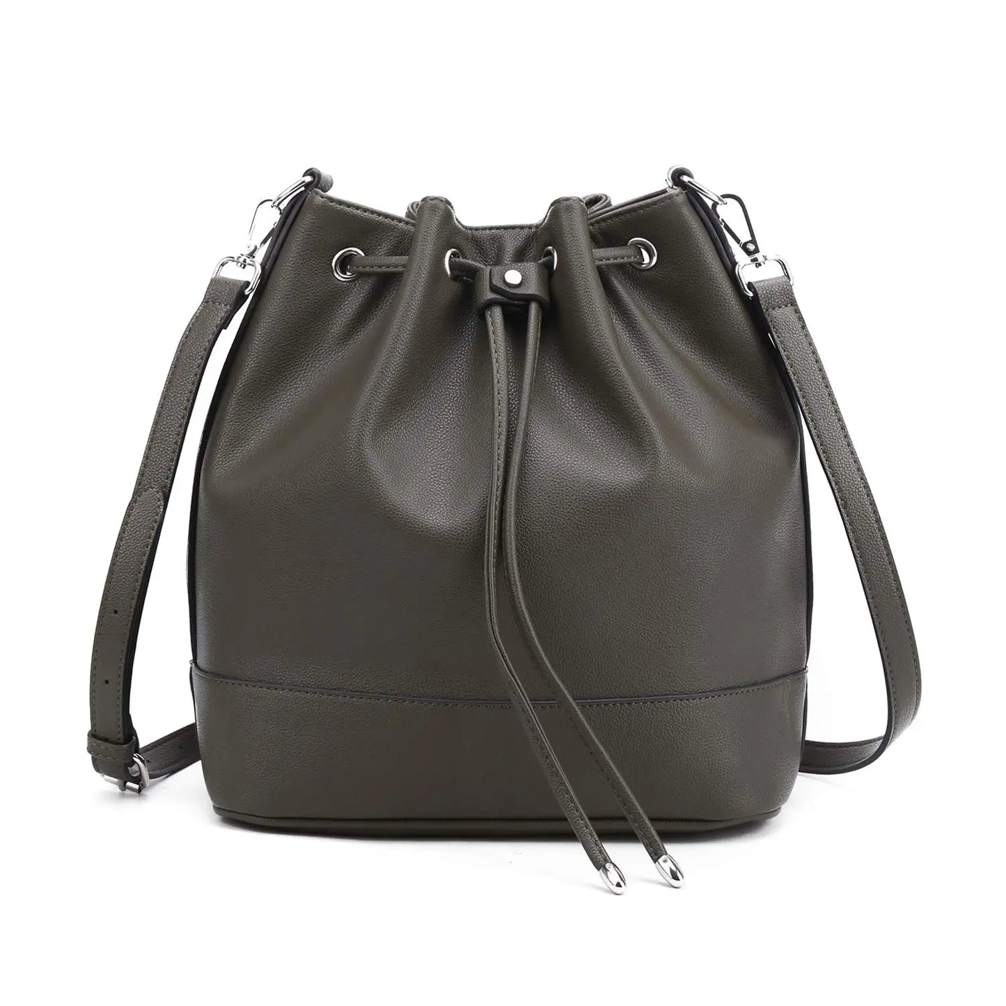 'THE WILLOW' DRAWSTRING BUCKET BAG