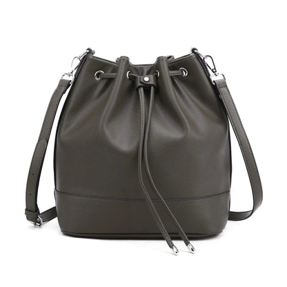 'THE WILLOW' DRAWSTRING BUCKET BAG