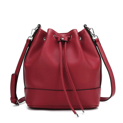 'THE WILLOW' DRAWSTRING BUCKET BAG