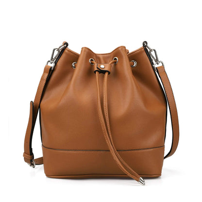 'THE WILLOW' DRAWSTRING BUCKET BAG